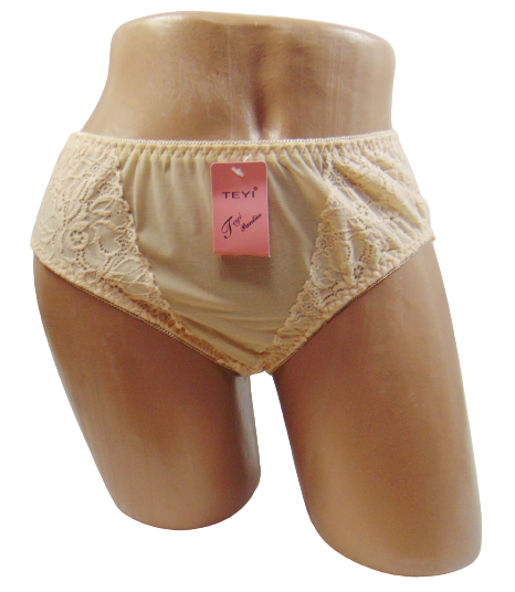 Труси ажурні Teyi 20011 2XL Бежевий