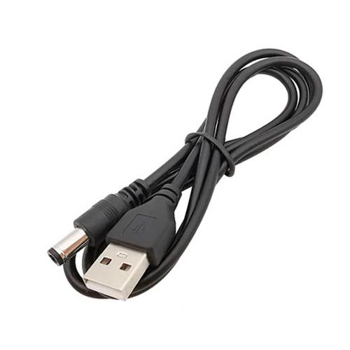 Кабель переходник для питания электроники USB 5,5x2,1мм 5,5x2,5мм 1,2м (11460179)