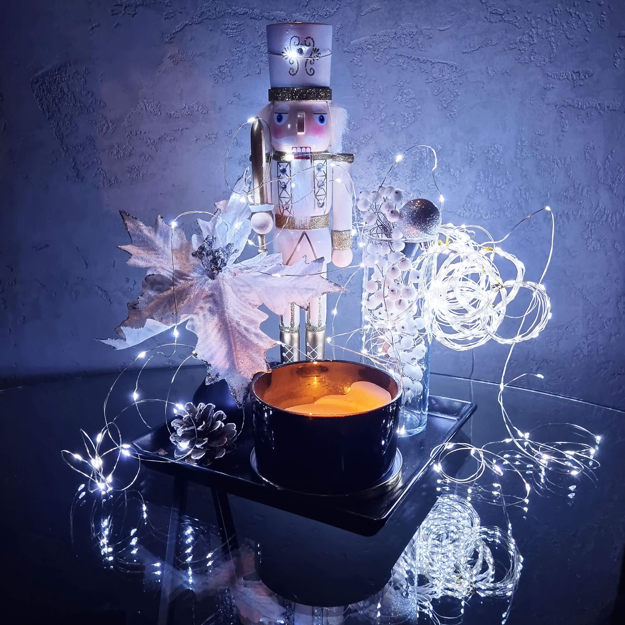 Гірлянда на батарейках Springos 10 LED 1 м Cold white (CL4026) - фото 8 Гірлянда на батарейках Springos 10 LED 1 м Cold white (CL4026) - фото 8