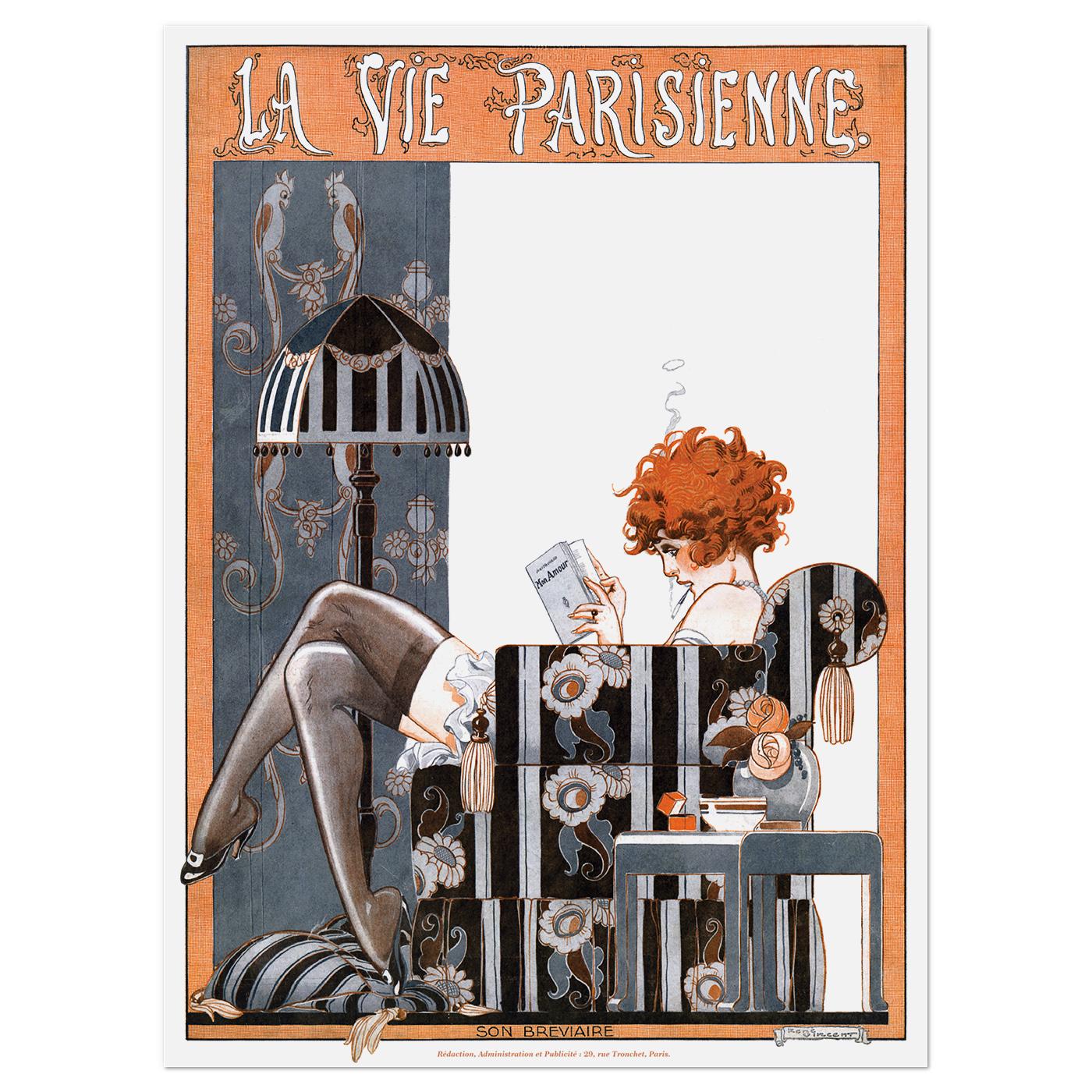 Плакат винтажный Son Breviaire 1920 33x45 см (0196)