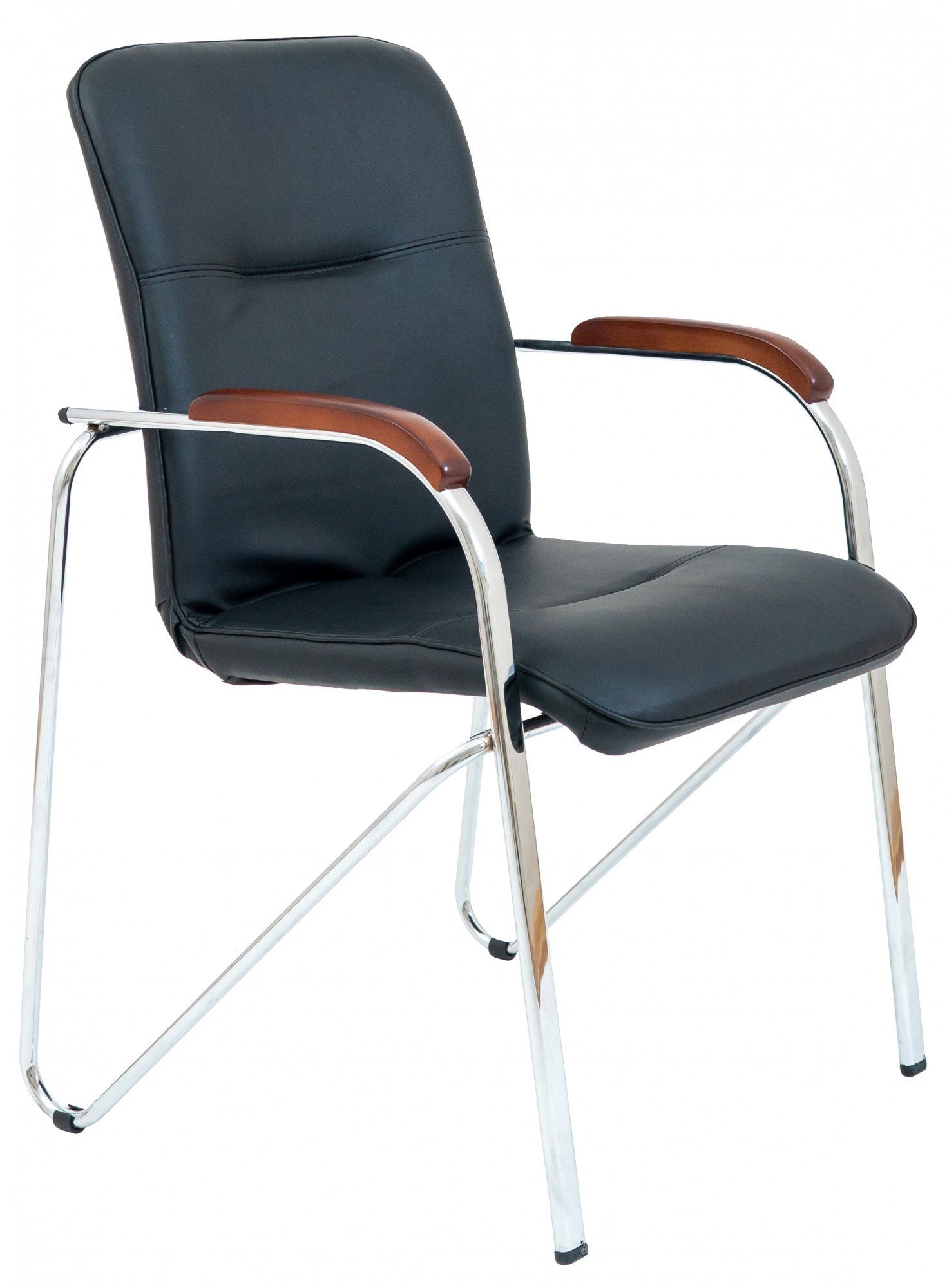 Офисное конференционное кресло Richman Самба Флай 2230 CF Хром Черный