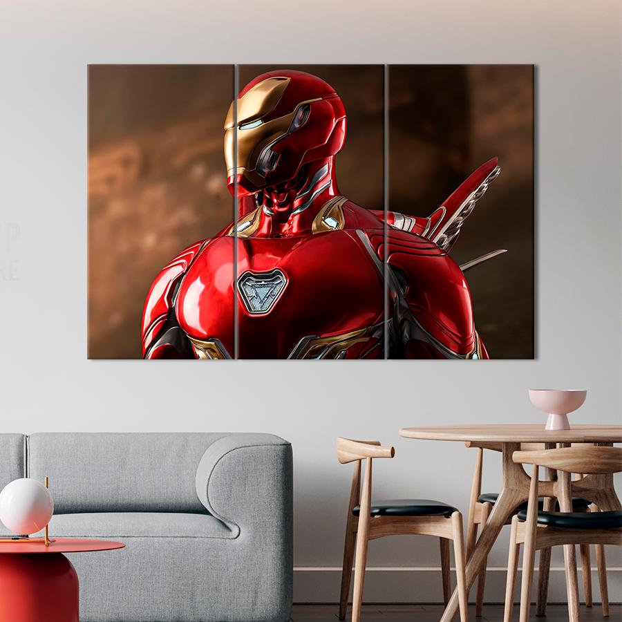 Настенний декор Тони Старк в броне Железного человека Mark L 156x100 см (A63-3)