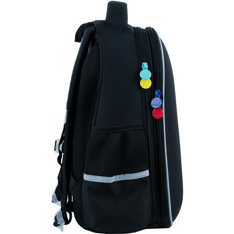 Рюкзак напівкаркасний GoPack EducationCyber Sport 38x28x13 см 15 л Чорний (GO24-165M-5) - фото 8