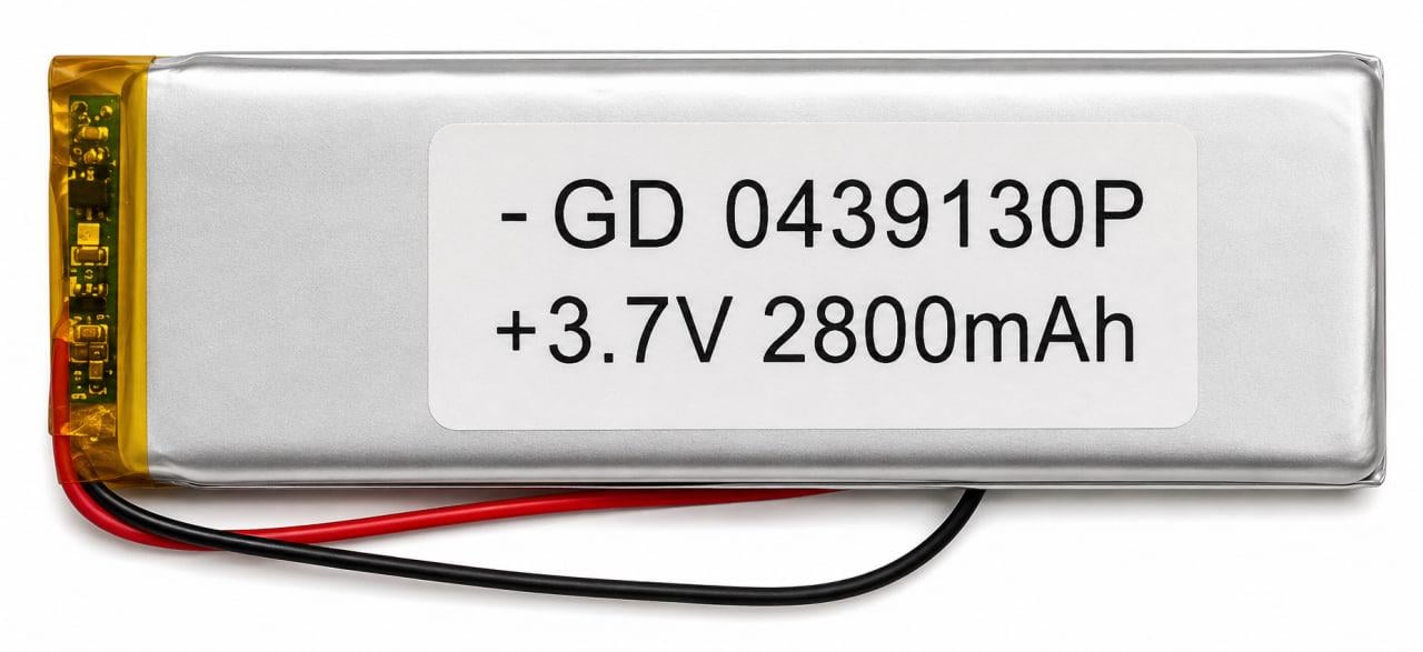 Акумулятор літій-полімерний 0439130P універсальний 2800 mAh (000020544)