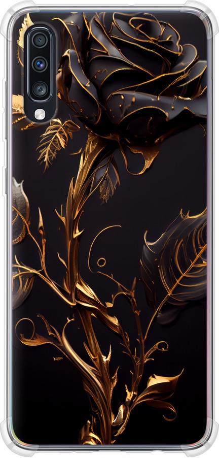 Чехол на Samsung Galaxy A70 2019 A705F Роза 3 (5552sp-1675-42517) Чехол на Samsung Galaxy A70 2019 A705F Роза 3 (5552sp-1675-42517)