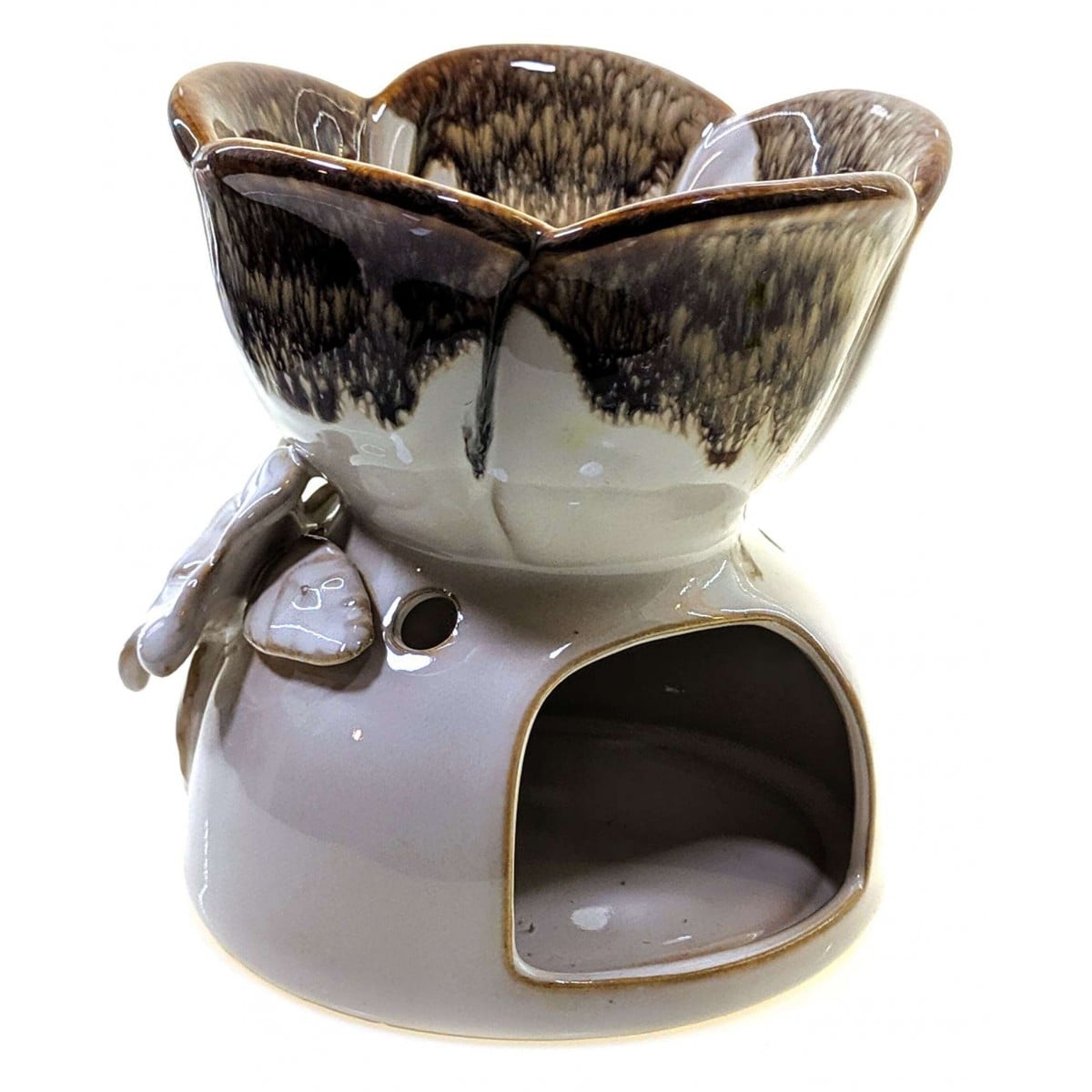 Аромалампа керамічна Квітка 11х11х12 см Білий