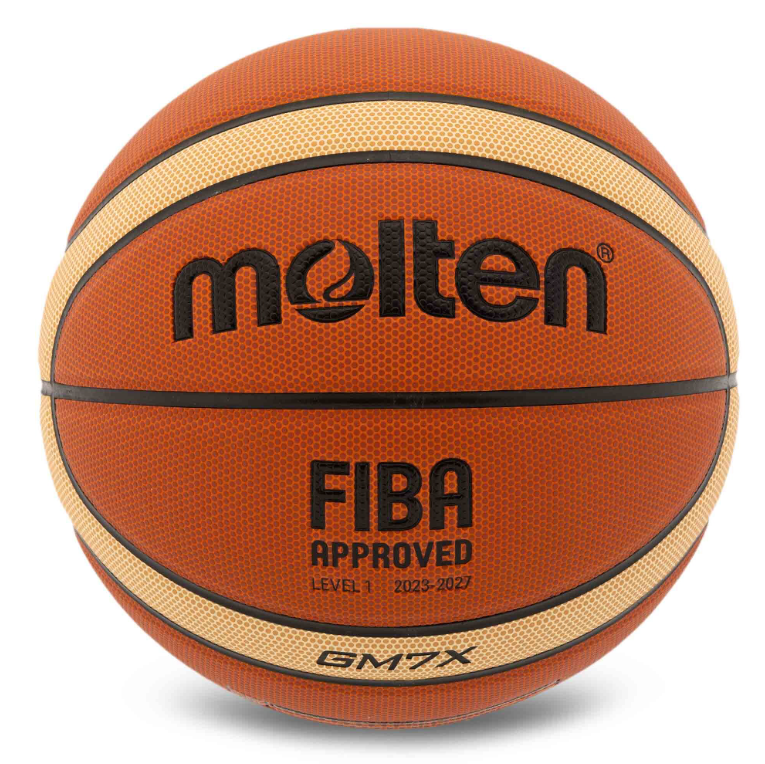 Баскетбольный мяч MOLTEN BGM6X-1 PU №6 Оранжевый (29654957)