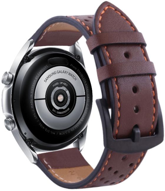 Ремешок кожаный Classico для Galaxy Watch 3 41 мм Brown (16948)