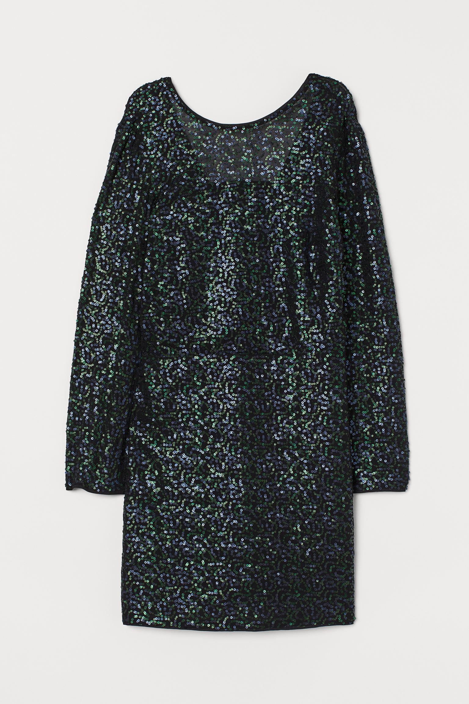 Сукня H&M р. 44 Темно-зелений (1603827349)