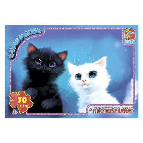 Пазлы Котики 70 элементов (2987460374)