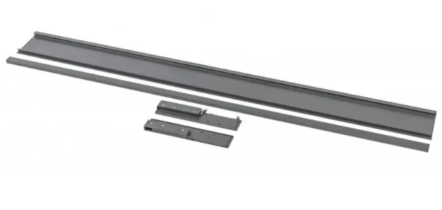 Комплект передняя панель GTV 1200 мм с креплением/с рейлингом для внутреннего ящика D AxisPro Графитовый (PB-AXISPRO-ZESWEW-D)