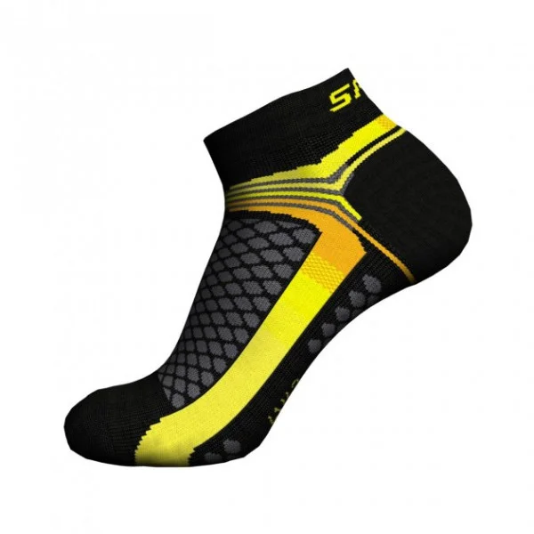 Термоноски Spaio Multisport Speed Support 01 р. 38-40 Черный/Желтый (5901282410172)