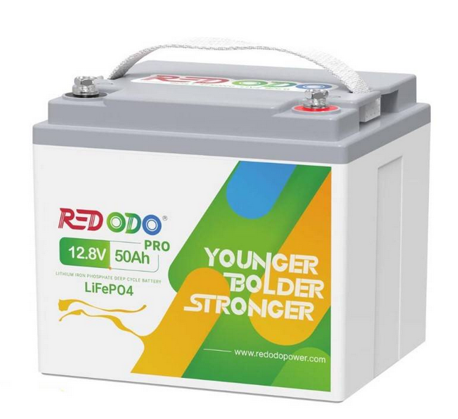 Акумулятор для ДБЖ Redodo LiFePO4 12.8V 50 Ah 640Wh з BMS для інверторів