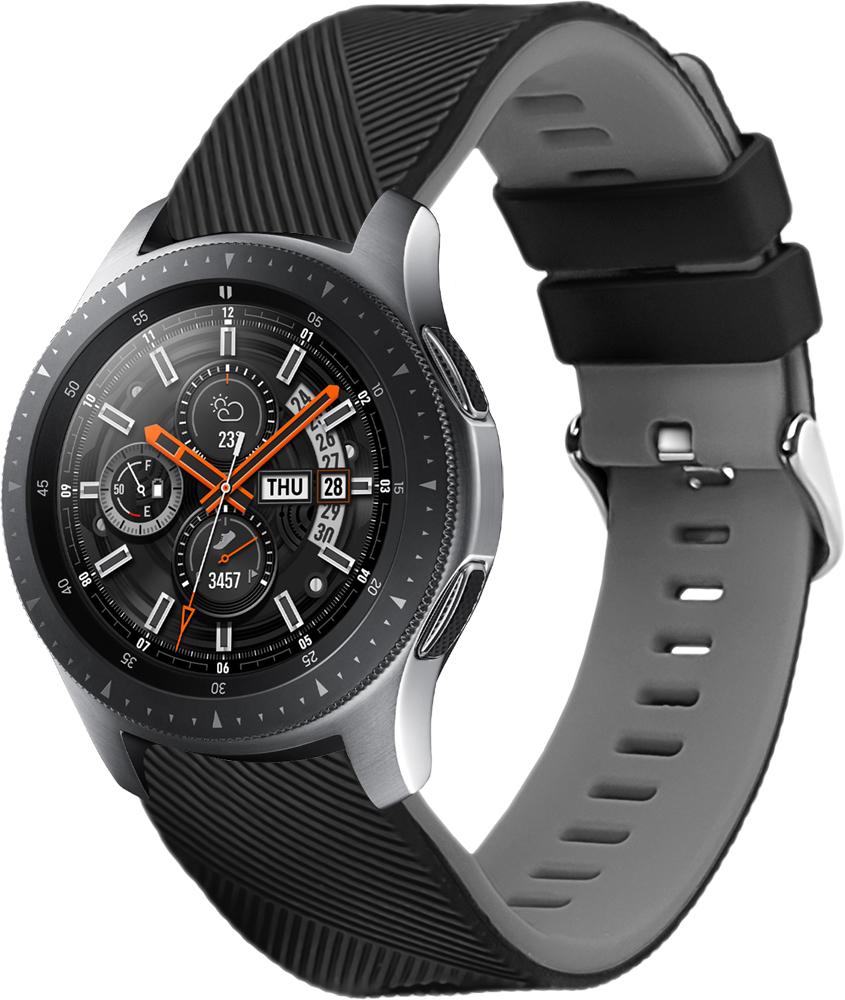 Ремешок Luminic для Galaxy Watch 46 мм Black Grey (26658-53) Ремешок Luminic для Galaxy Watch 46 мм Black Grey (26658-53)