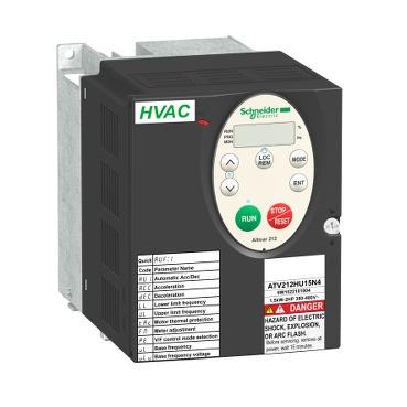 Перетворювач частоти Schneider Electric Altivar 212 ATV212 1,5 кВт 480V 3Ф (ATV212HU15N4)