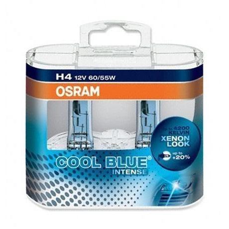 Лампа головного света Osram H4 60/55 W Cool Blue Intense (64193CBI) - фото 1