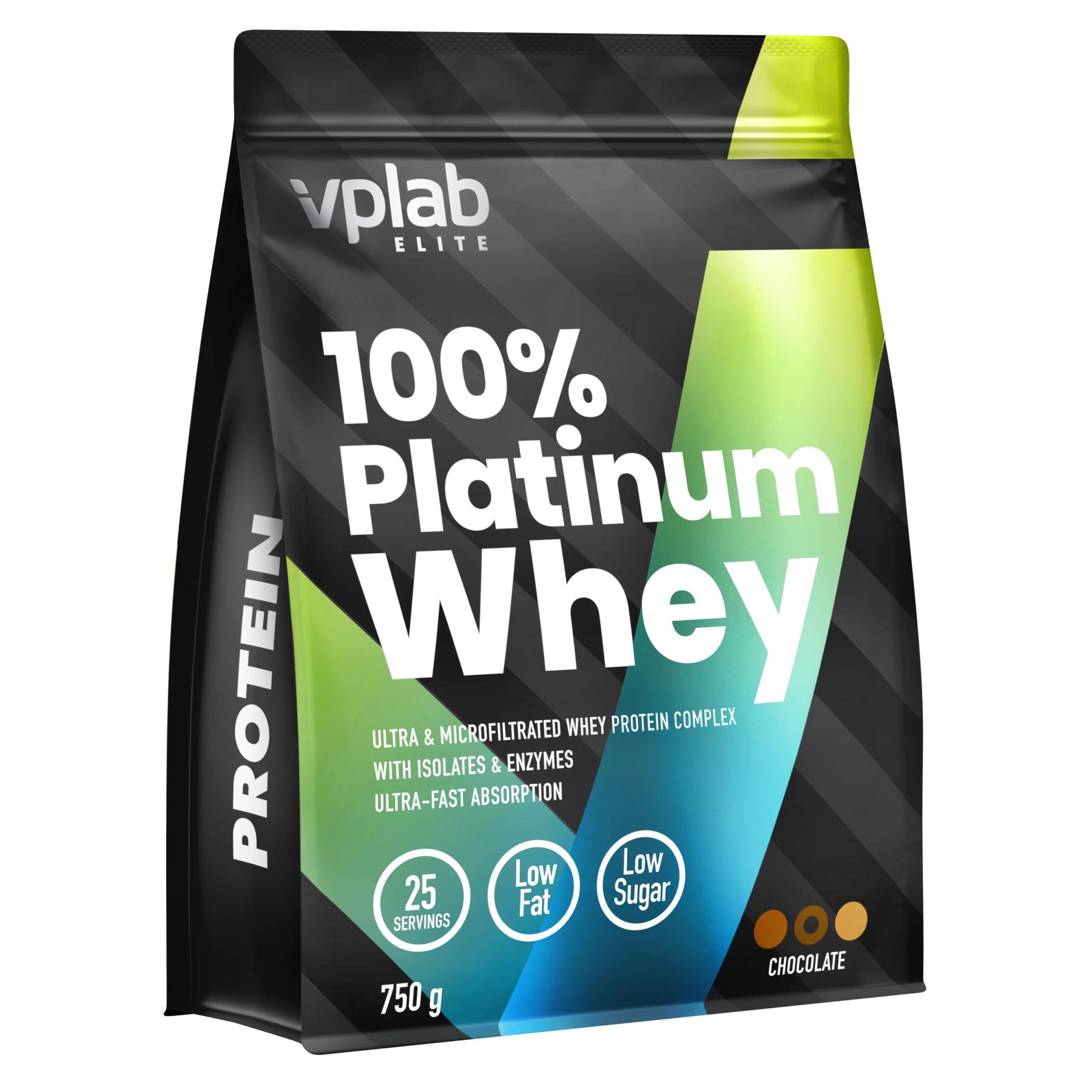 Протеин 100% Platinum Whey 750 г Chocolate (2022-10-0516)