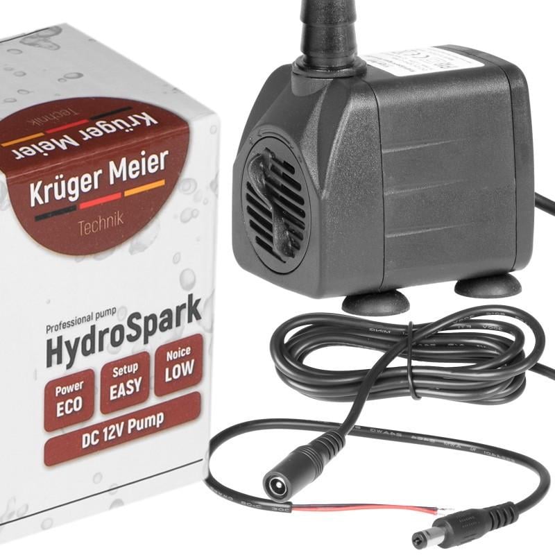 Помпа подъемная Kruger Meier HydroSpark 1750 мини насос 12V 1500 л/час (KM-HYDROSPARK-AF1750) Помпа подъемная Kruger Meier HydroSpark 1750 мини насос 12V 1500 л/час (KM-HYDROSPARK-AF1750)