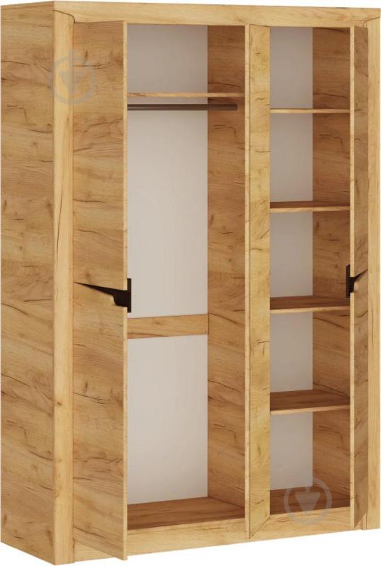 Шкаф для вещей 1420 Либерти Эверест Дуб Крафт золотой