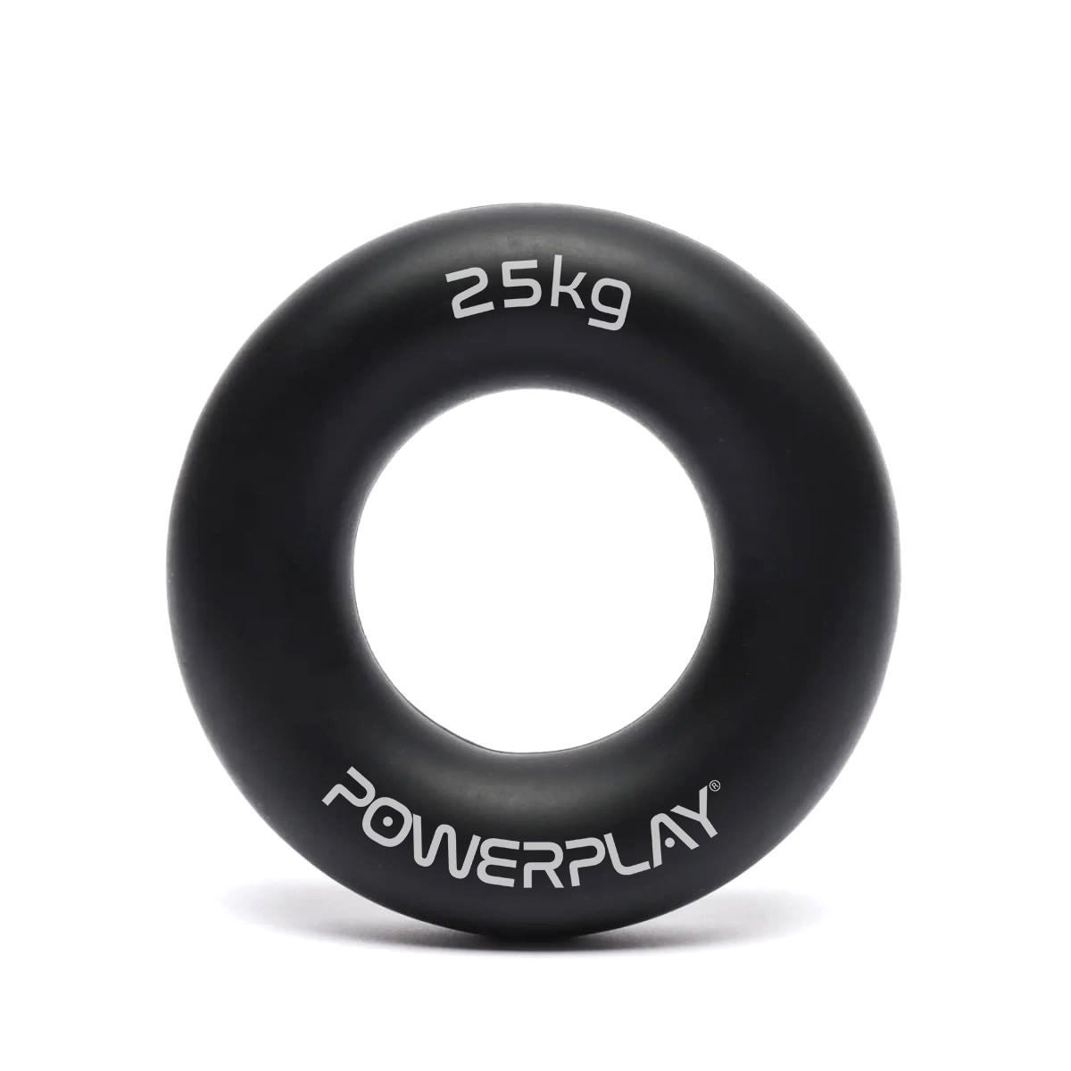 Эспандер кистевой силиконовый PowerPlay PP-4324 Hand Grip Ring Hard 25 кг Черный (A-012894) - фото 1 Эспандер кистевой силиконовый PowerPlay PP-4324 Hand Grip Ring Hard 25 кг Черный (A-012894) - фото 1