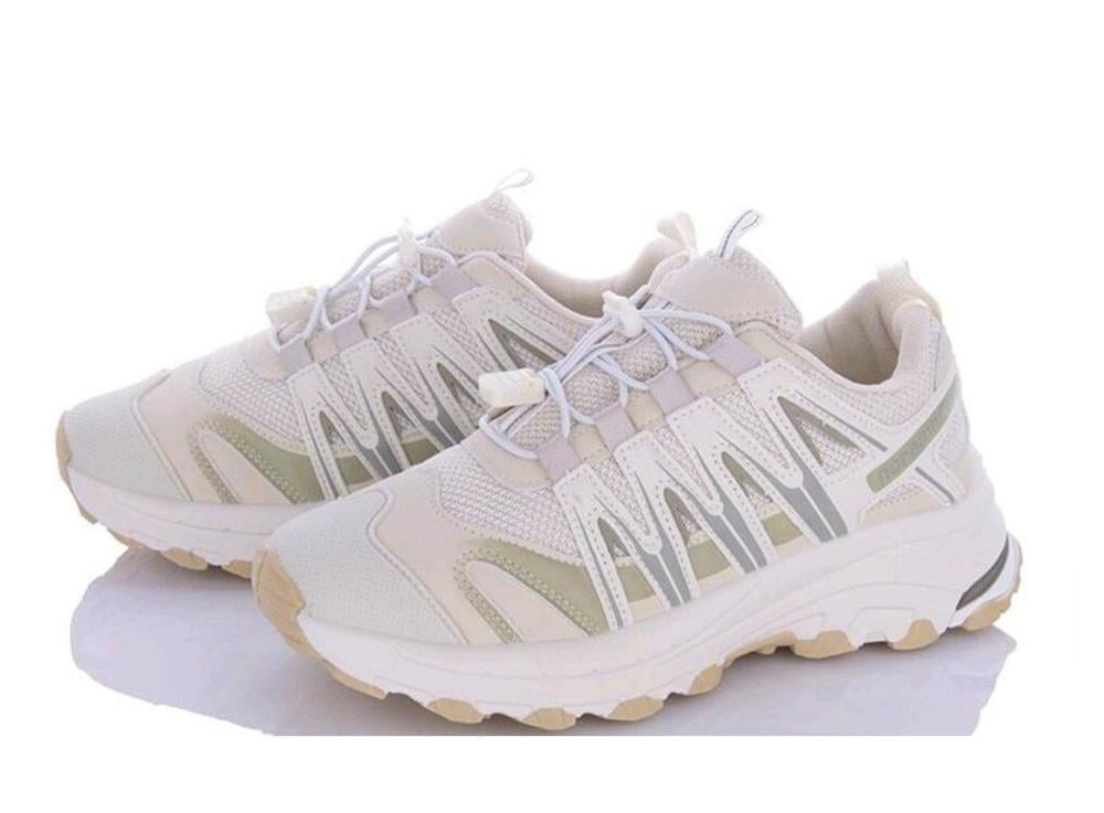 Кросівки Violeta 197-148x07 жіночі Біло-зелений (192217-2)