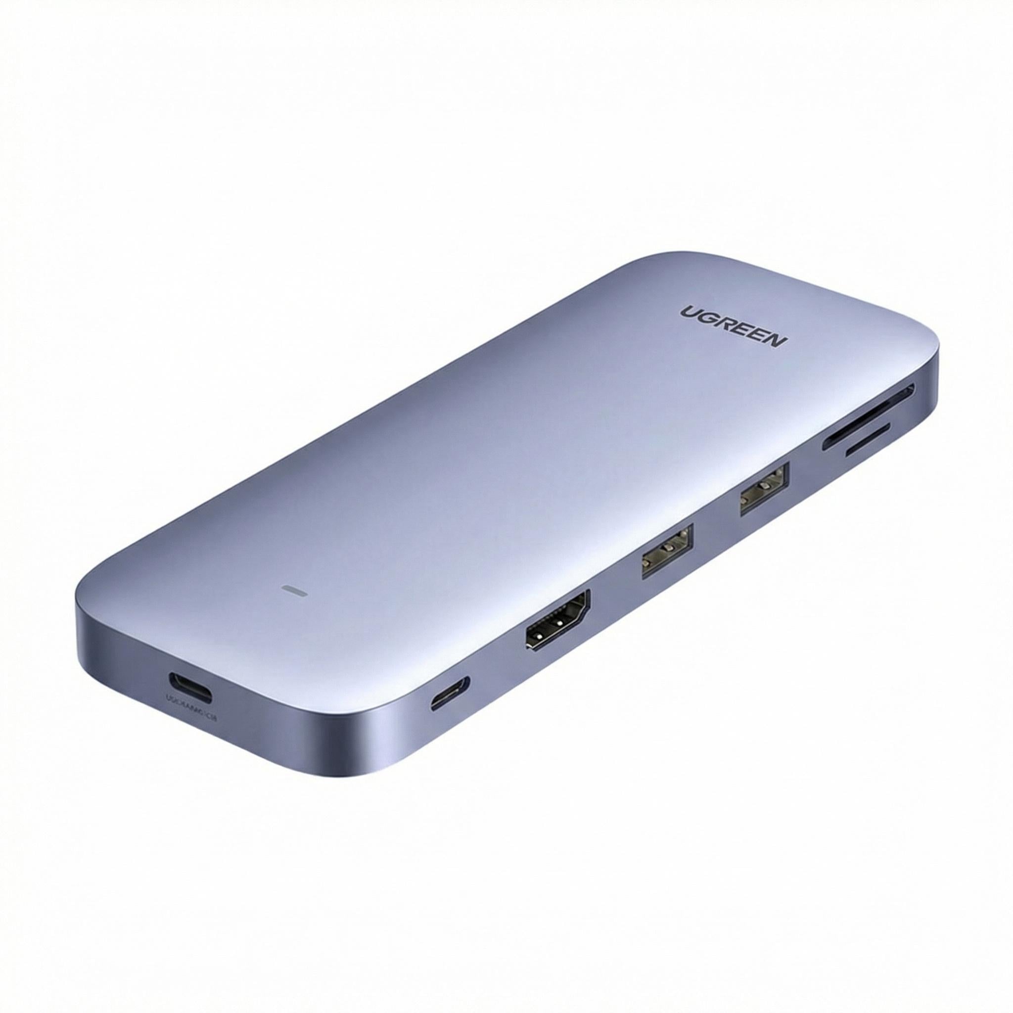 Корпус для SSD с хабом UGREEN CM440 NVMe/SATA/HDMI 50 см Серый (55282)