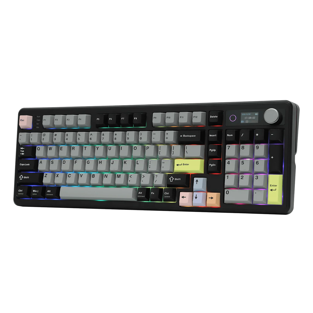 Клавиатура беспроводная EPOMAKER TH99 PRO Creamy Jade Switch Black (2000244)
