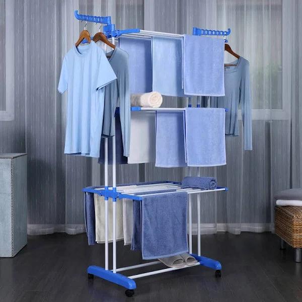 Сушарка вертикальна Garment Rack Так Зручно складна 3-рівнева - фото 2 Сушарка вертикальна Garment Rack Так Зручно складна 3-рівнева - фото 2