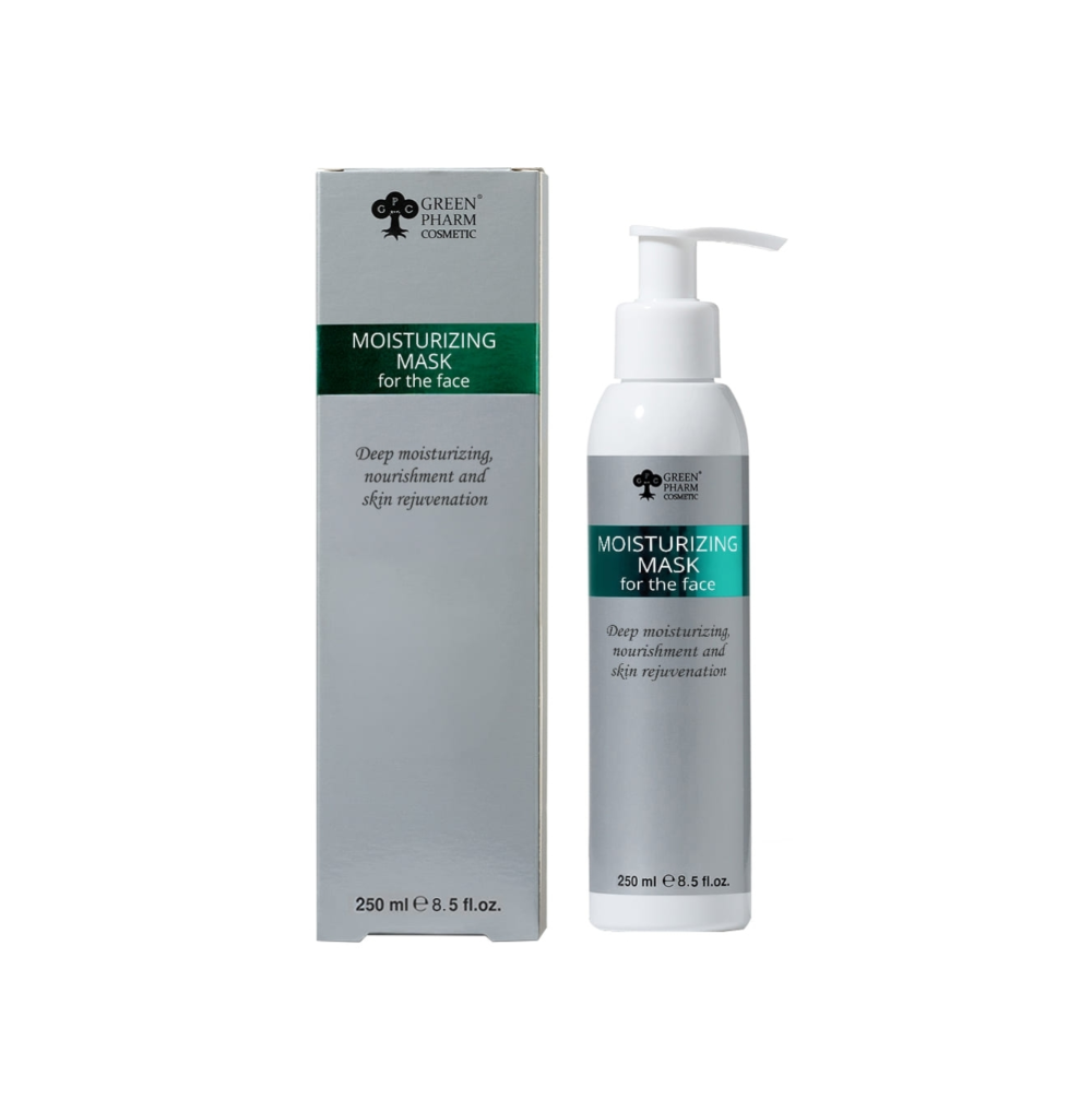 Маска для обличчя зволожувальна Green Pharm Cosmetic Moisturizing Mask 250 мл