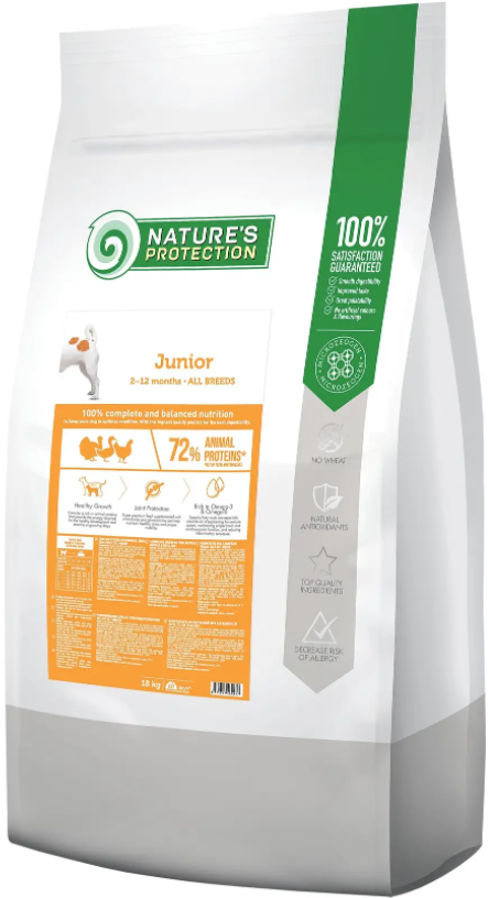 Корм сухой Junior All Breeds для щенков всех пород 18 кг (NPB46034)