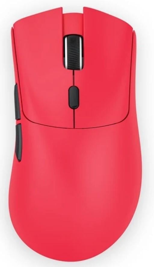 Мышка геймерская аккумуляторная attack shark R1 PixArt PAW3311 Bluetooth/2,4G 18000DPI Red (R1-3311R)