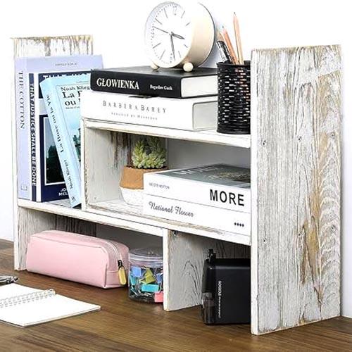 Полка книжная настольная из дерева Харалис Браш (КПА-043522)