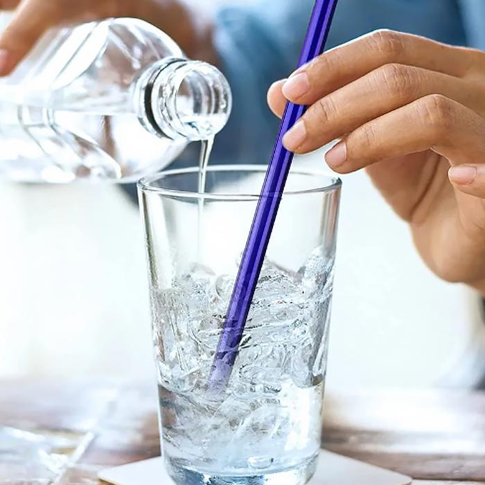 Набор стеклянных трубочек для напитков 8 штук Разноцветный - фото 2 Набор стеклянных трубочек для напитков 8 штук Разноцветный - фото 2