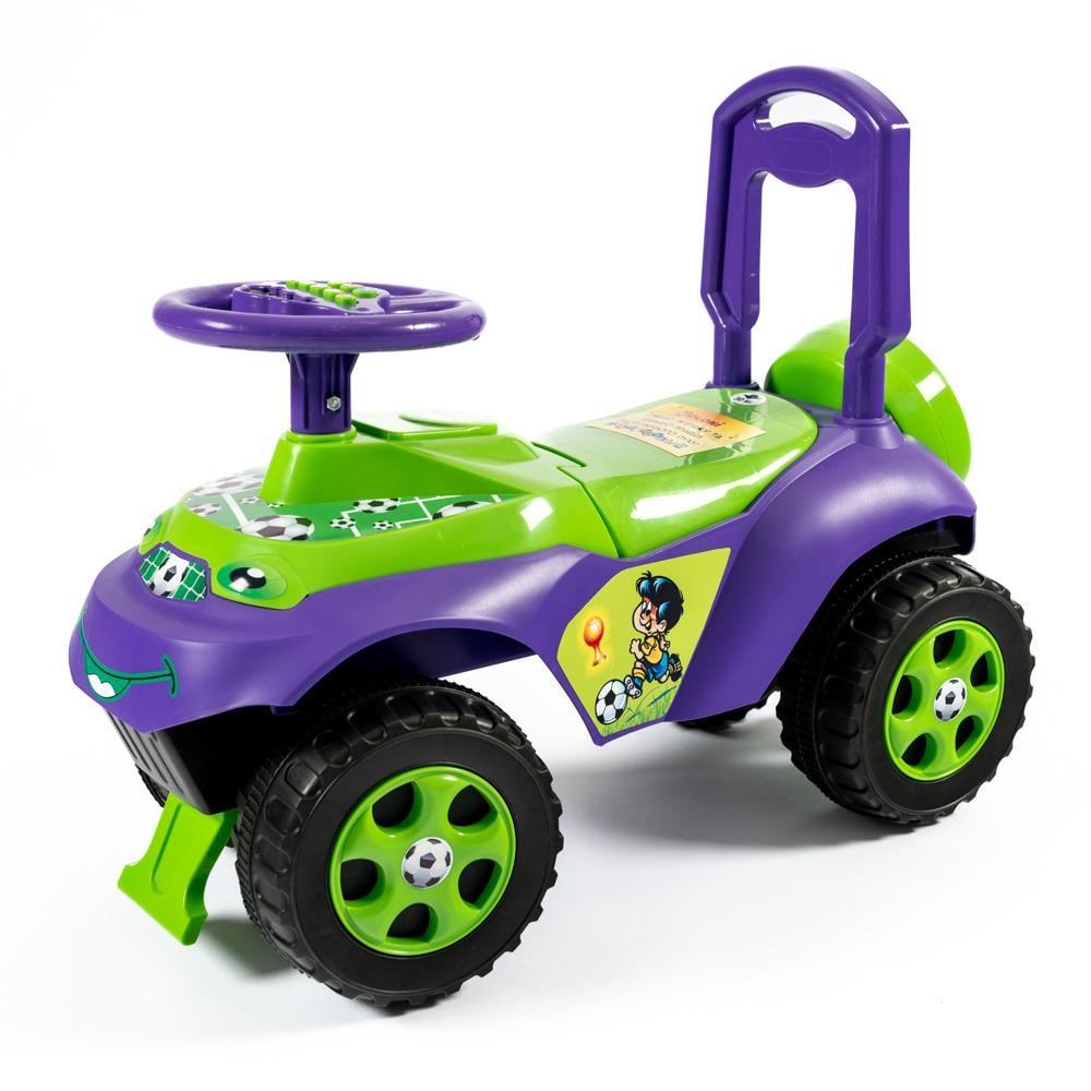 Машинка-толокар детская Doloni Toys 0141/02 Фиолетовый