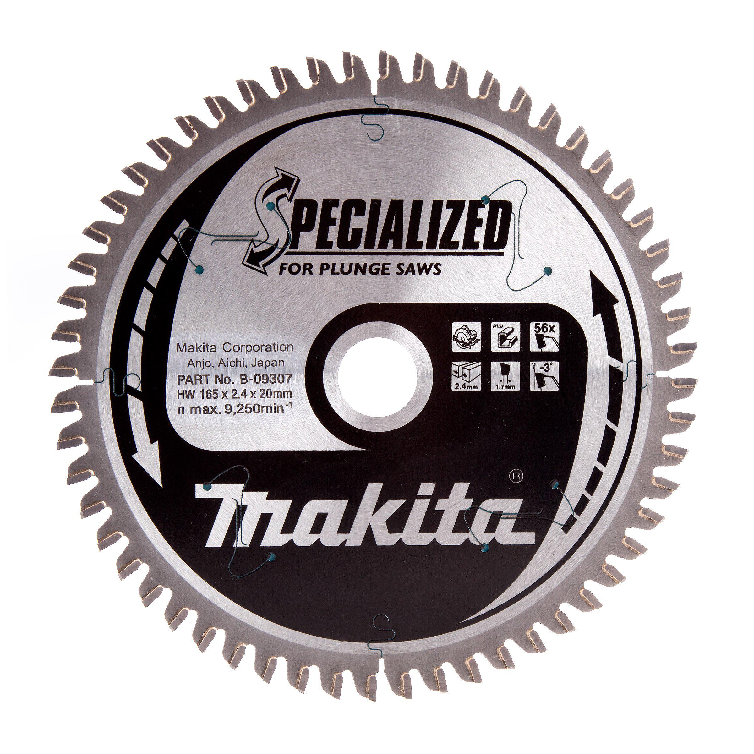 Диск пильный для алюминия Makita 165х20 мм 56T