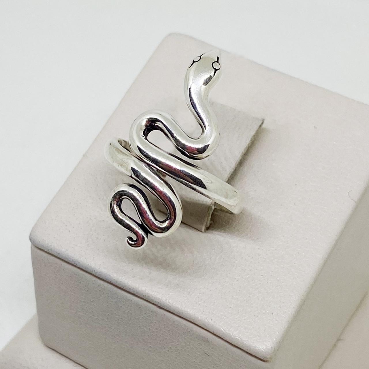 Кольцо серебряное Змея р. 18 3,51 г (1809791180)