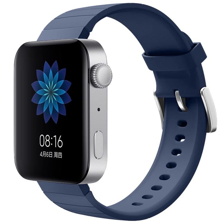 Силиконовый ремешок BeCover для Xiaomi Mi Watch/Garmin Vivoactive 3S/4S/Venu 2С/Canyon CNS/SW71SS/Mobvoi TicWatch C2/Withings Activite Steel/HUAWEI HONOR S1 Deep Blue (704511)