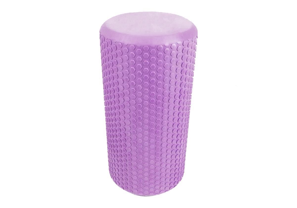 Масажний ролик EasyFit Foam Roller 30 см Бузковий (EF-2024-V) - фото 2