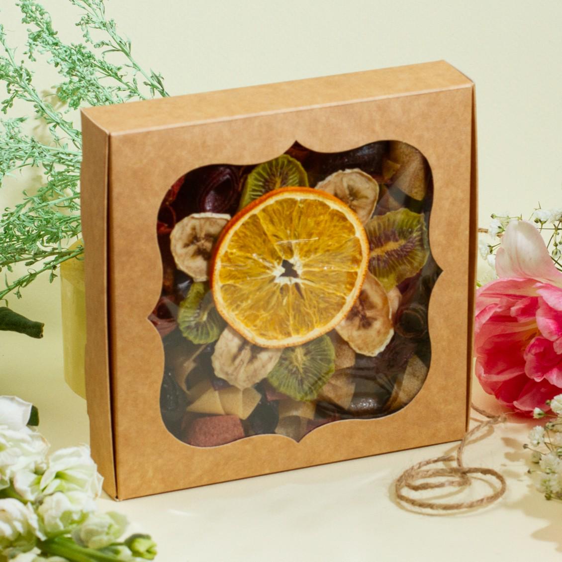 Набір пастили подарунковий Асорті міні снеків крафт 200 г (FS-05026/5)