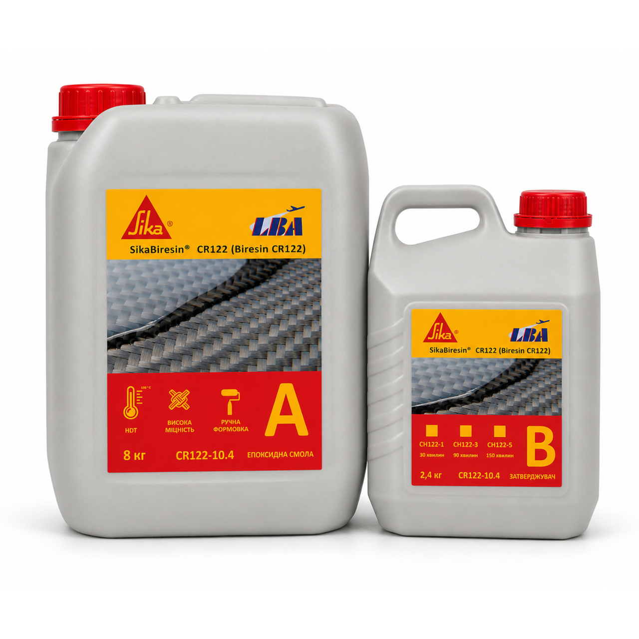 Смола эпоксидная для карбона и композитов Sika Biresin CR122 10,4 кг/отвердитель MGS LR-285