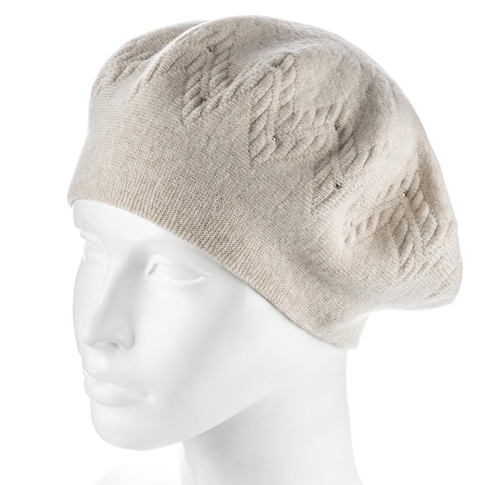 Берет женский Zolly ZH246 шерстяной двойной Лате (132679)