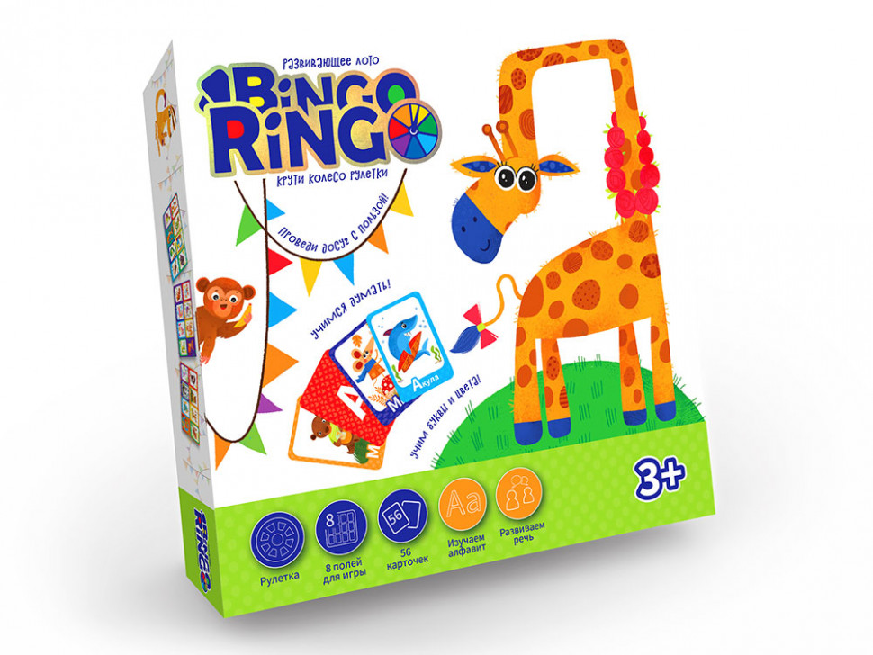 Игра настольная Danko Toys Bingo Ringo (GBR-01-01) Игра настольная Danko Toys Bingo Ringo (GBR-01-01)