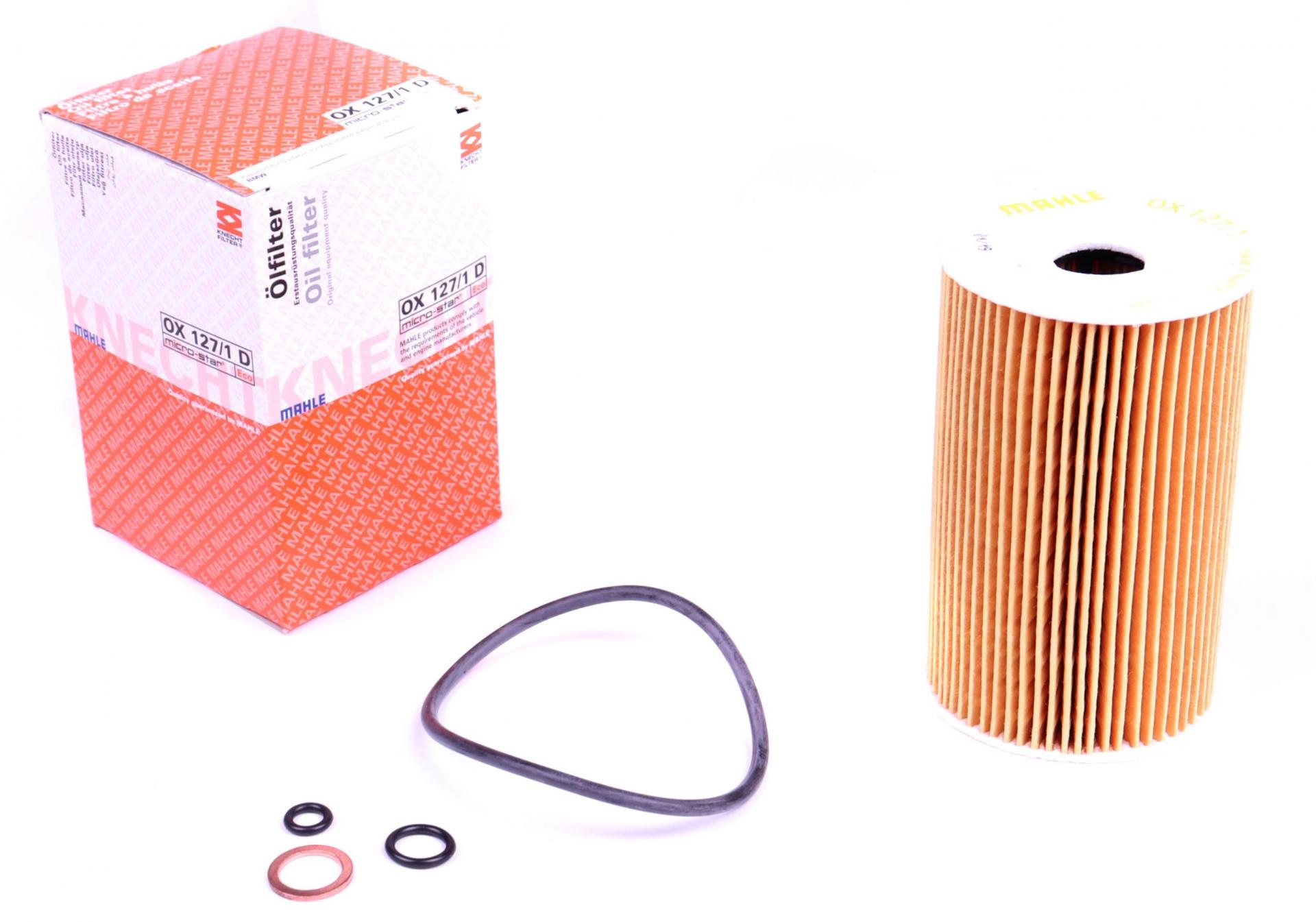 Фильтр масляный KNECHT для BMW 3 E36 1,6/1,8/1,9 95- (OX 127/1D)