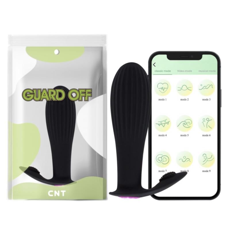 Массажер простаты Mini Naughty Butt Plug App Version Black (1000062639)