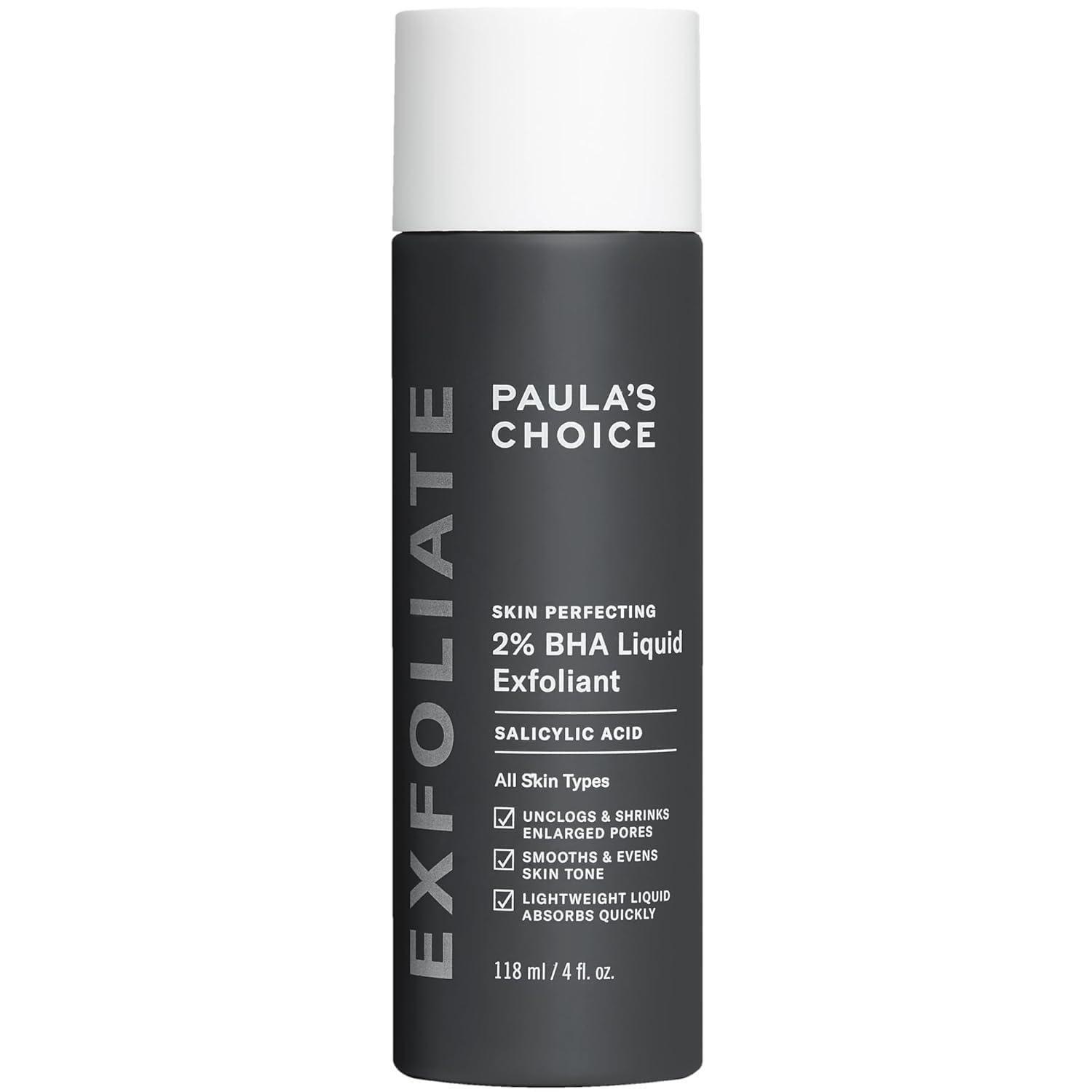 Тоник с салициловой кислотой 2% Paula's Choice-Skin Perfecting 2% BHA Liquid Exfoliant 118 мл (0655439020107)