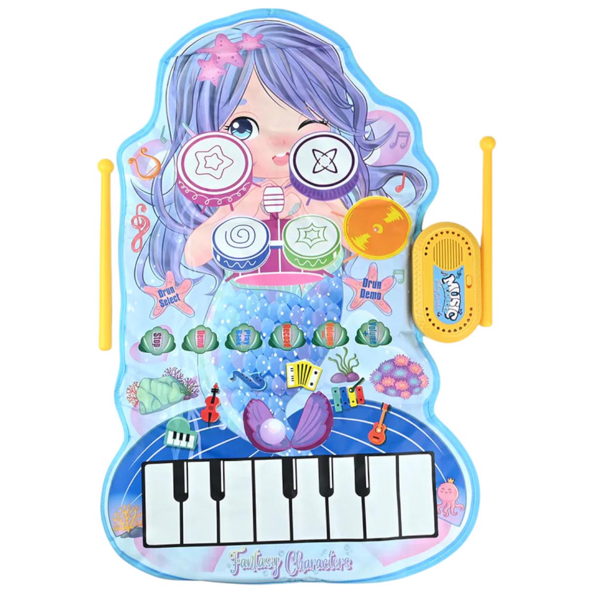 Килимок дитячий музичний Music Blanket 2в1 іграшка зі звуками для дітей (YYD-06)