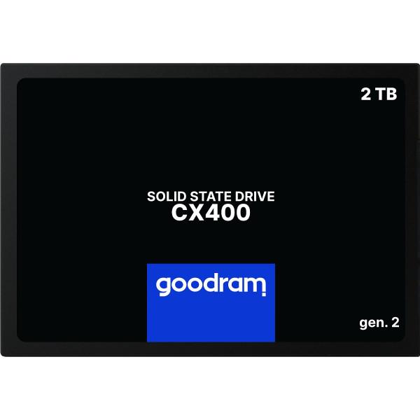 Накопитель SSD GoodRAM SSDPR-CX400-02T-G2 2 Тб CX400 SATAIII 2,5" 3D NAND (579002)