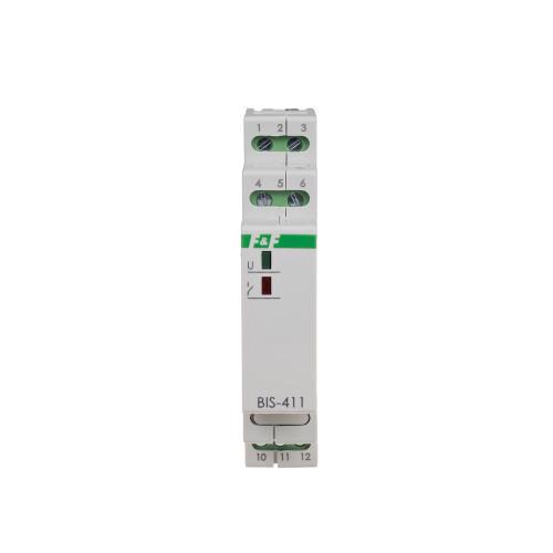 Реле импульсное F&F BIS-411M-LED 165-265 В AC 16 A 160 A/20 мс (00000062695)