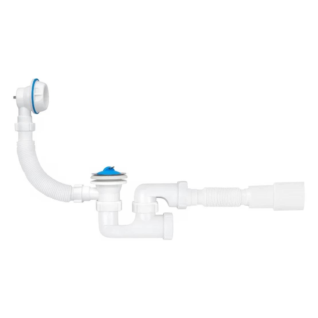 Сифон для ванны ANI plast C6255 1 1/2" х 50 мм с переливом и ревизией (CV018476)