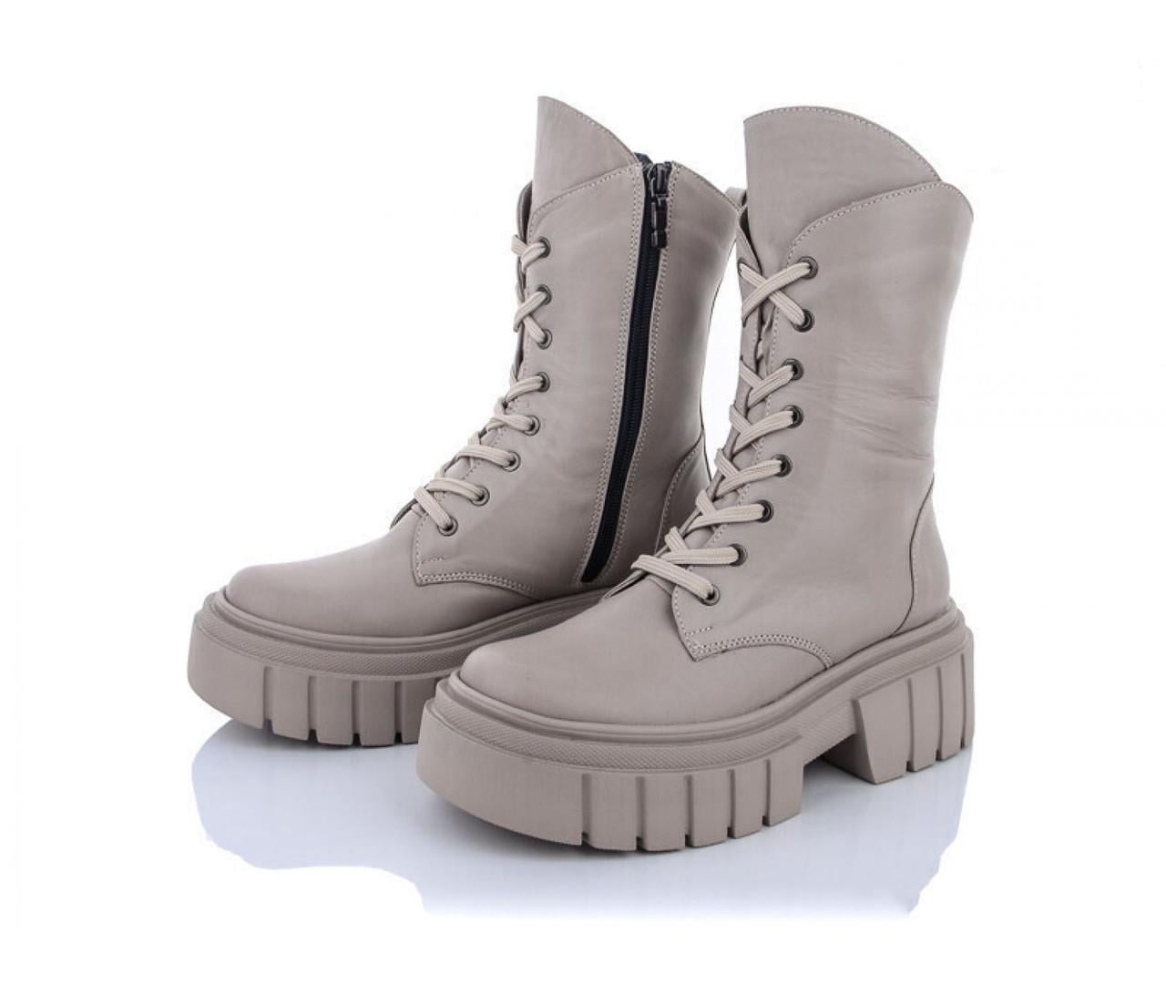 Ботинки демисезонные женские Summer-shoes 141363K/38 р. 38 Бежевый